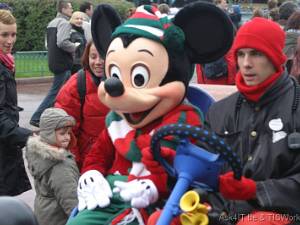 Mickey and friends