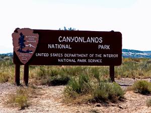 Canyonlands NP Ook al een tweede bezoek. Hopelijk niet zo koud en grijs als de eerste keer.