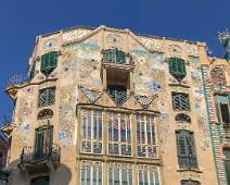 IMG_2785 Can Forteza Rey is een prachtig voorbeeld van modernistische architectuur in Palma de Mallorca.