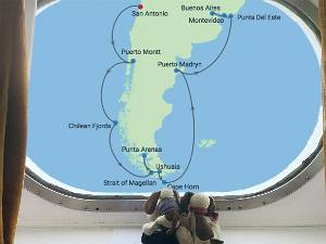 Cruise Latijns-Amerika De Andes is heel hoog. Dus als je van Chili naar Argentinie wil, is het makkelijker met de boot langs Kaap Hoorn. En als...
